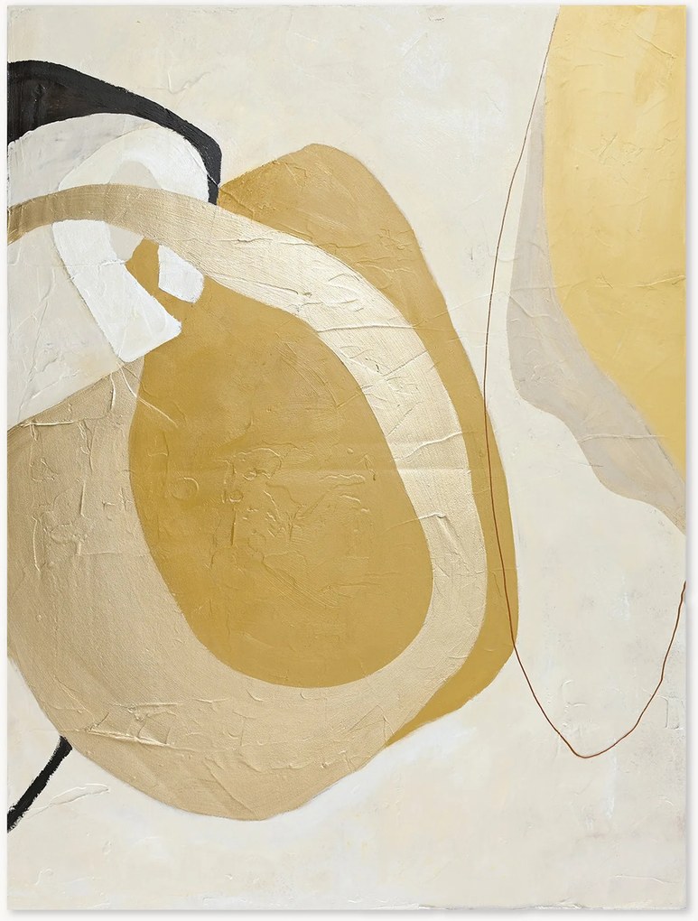 Quadro em tela pintado à mão Stardust