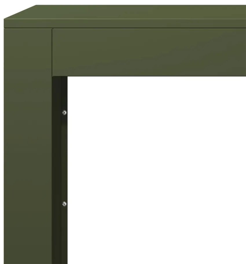 Suporte para lenha 60x40x80 cm aço verde