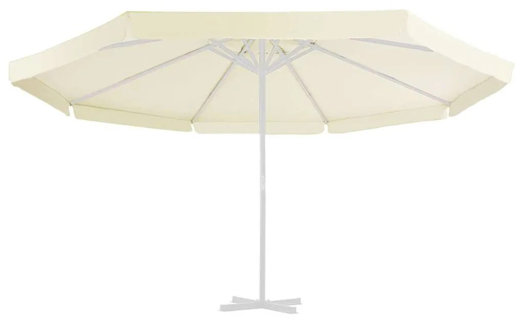 Tecido de substituição para guarda-sol 500 cm cor areia