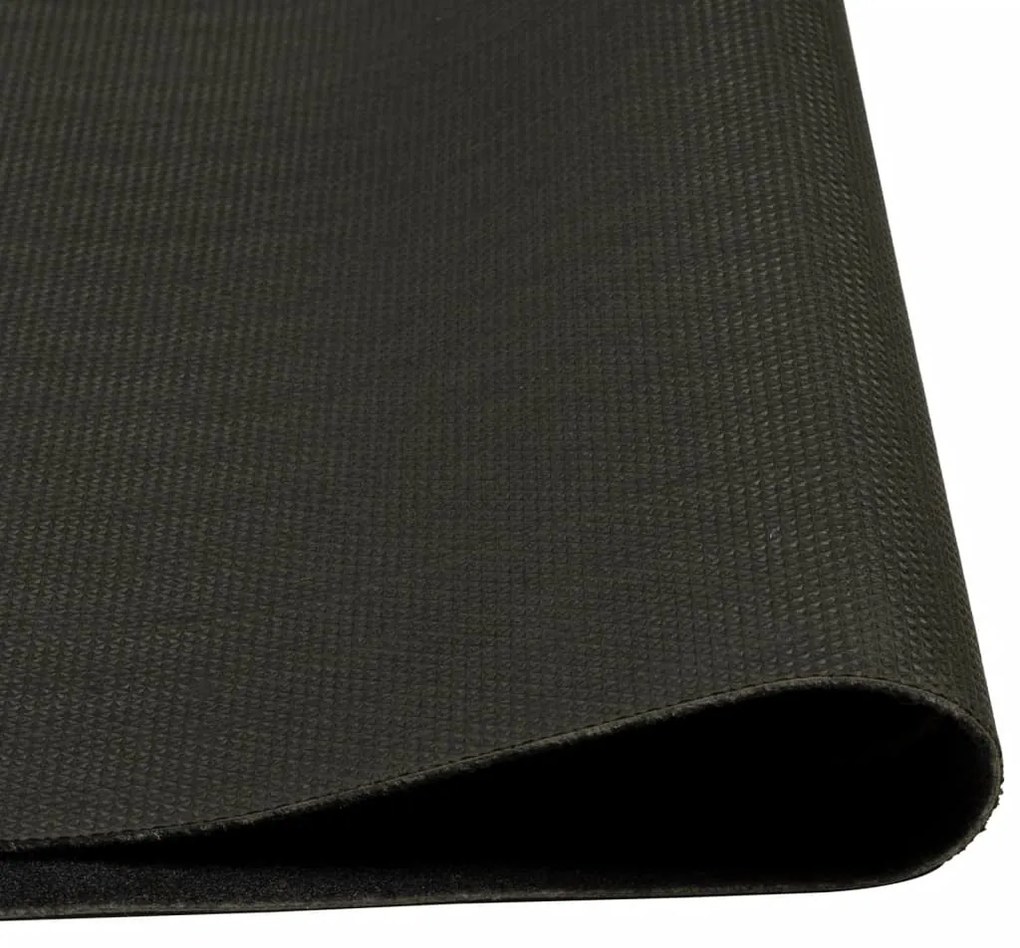 Tapete de cozinha lavável 60x180 cm veludo padrão chávena preto
