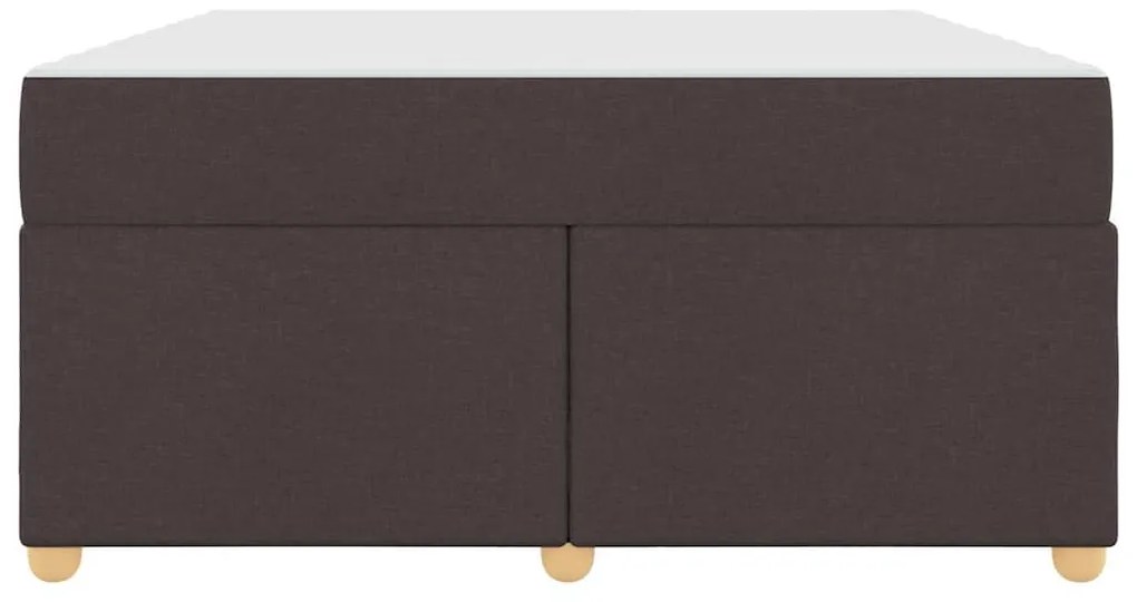 Estrutura da Cama Outros Castanho escuro 160 x 200 cm tecido