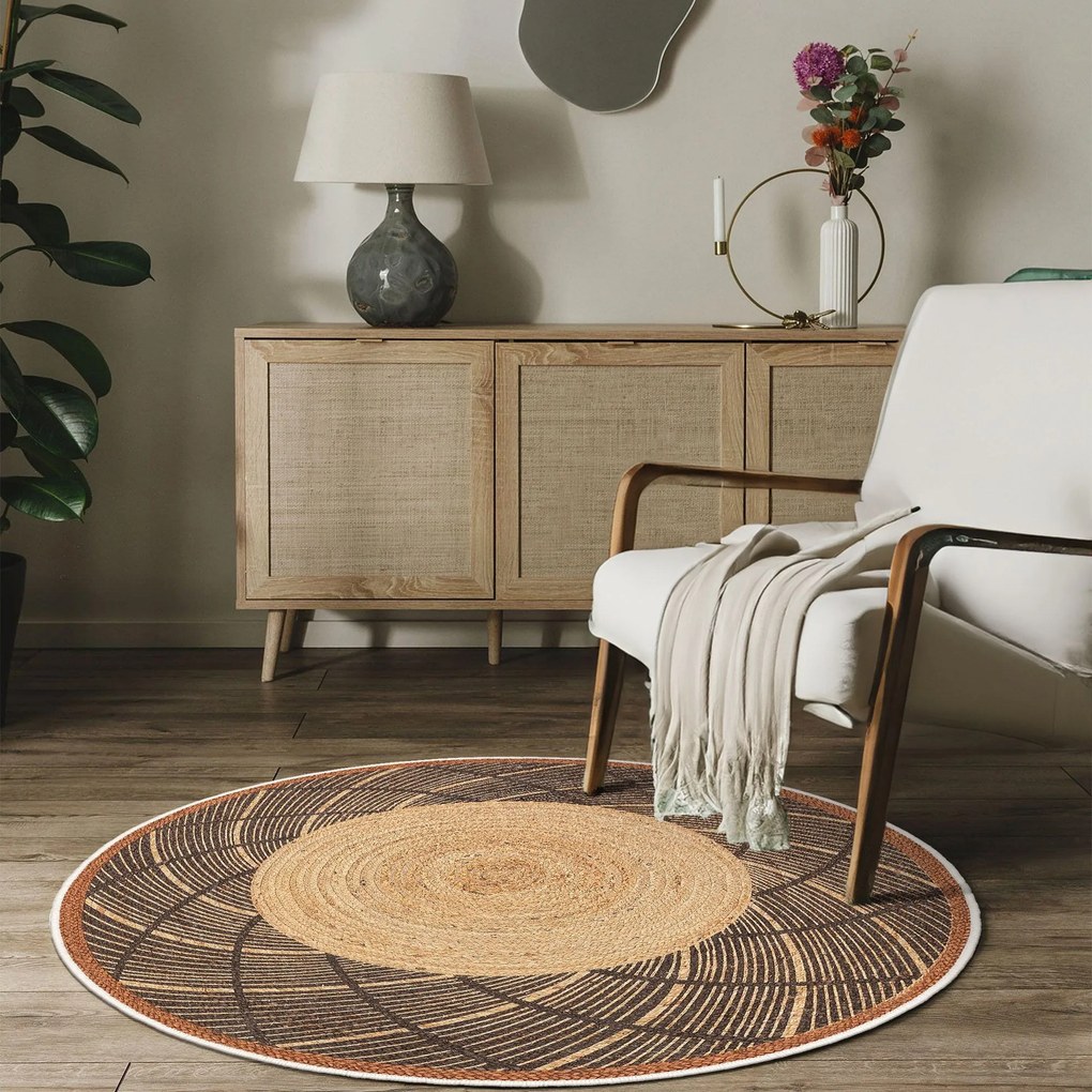 Tapete Siena – 120x120 cm – Creme