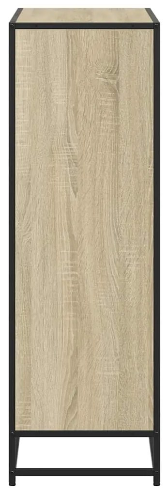 Estante 80,5x35x107,5 cm contraplacado cor carvalho sonoma