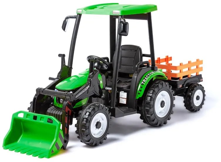 TRACTOR ELECTRICO PARA CRIANÇAS FARMER 24V VERDE