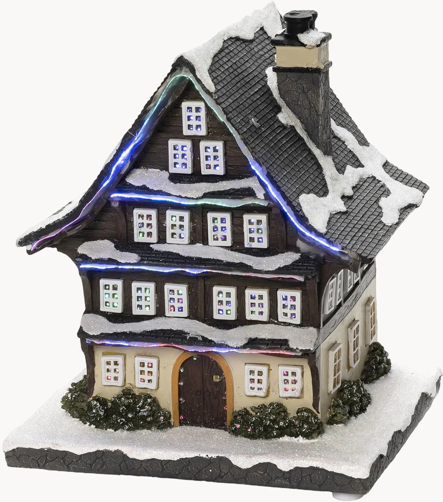 Decoração de Natal LED Fibre-optic House