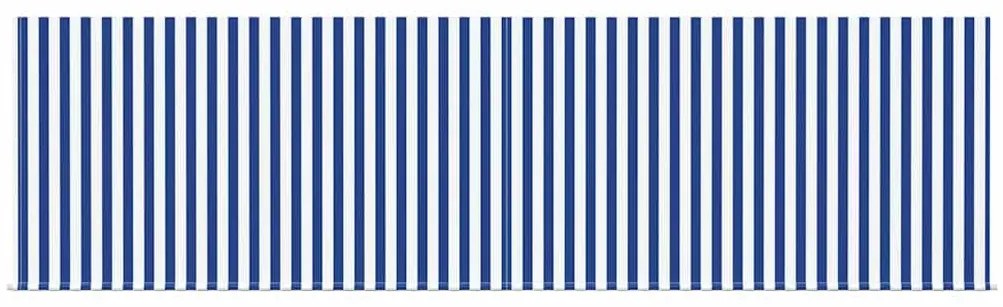 Toldo Retrátil Azul e branco Azul e Branco Antracite