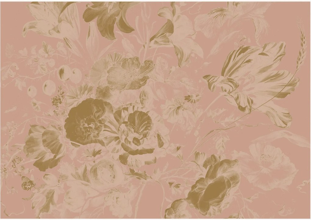 Papel de parede Gold Metallic