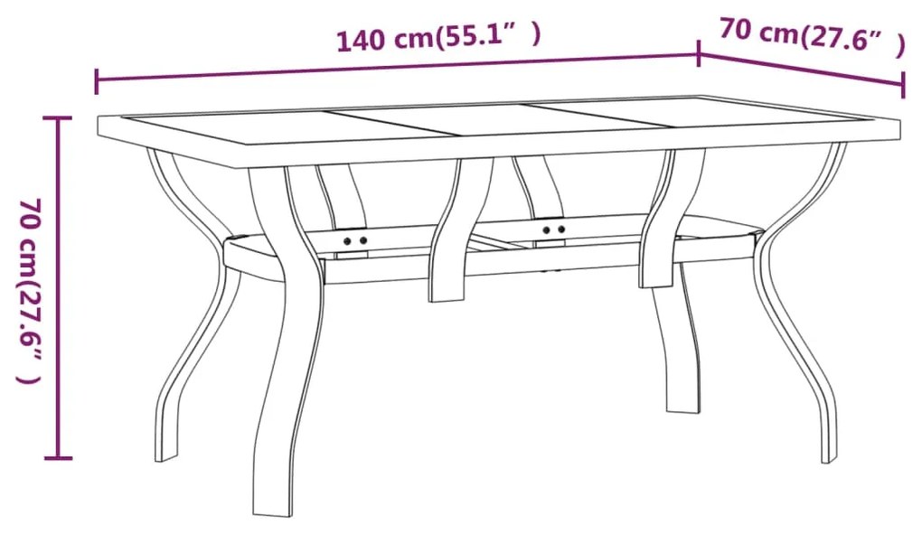 5 pcs conjunto de jantar para jardim cinzento e preto