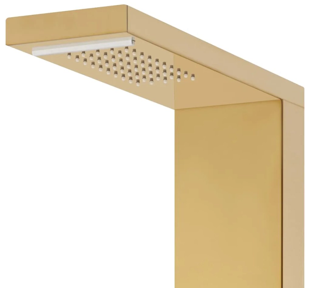 Chuveiro de Hidromassagem - Dourado - Design Moderno