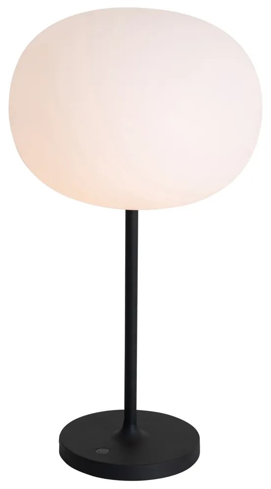 Candeeiro de mesa moderno branco recarregável - Maloi