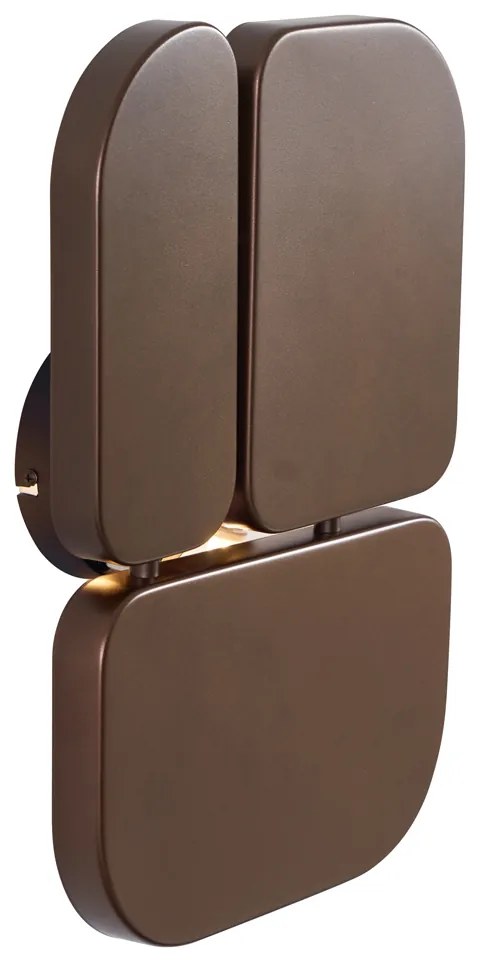 Candeeiro de Parede Design Bronze 3-Luzes - Planes Design