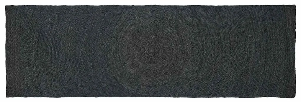 vidaXL Tapete Cinza Escuro 80 x 250 cm Juta