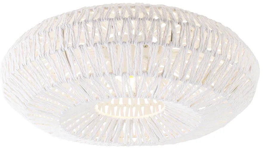 Candeeiro de teto retro inteligente branco com Wifi A60 - Lina