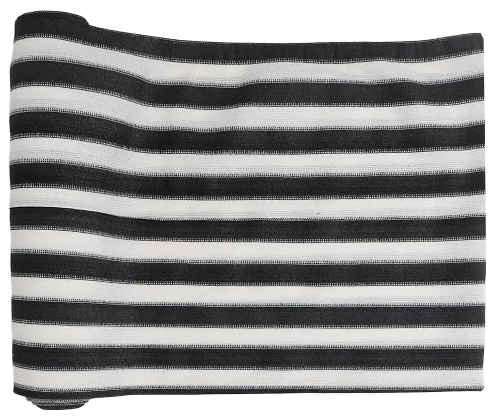 Rede de privacidade PEAD 75 g/m² 1,2x10 m antracite e branco