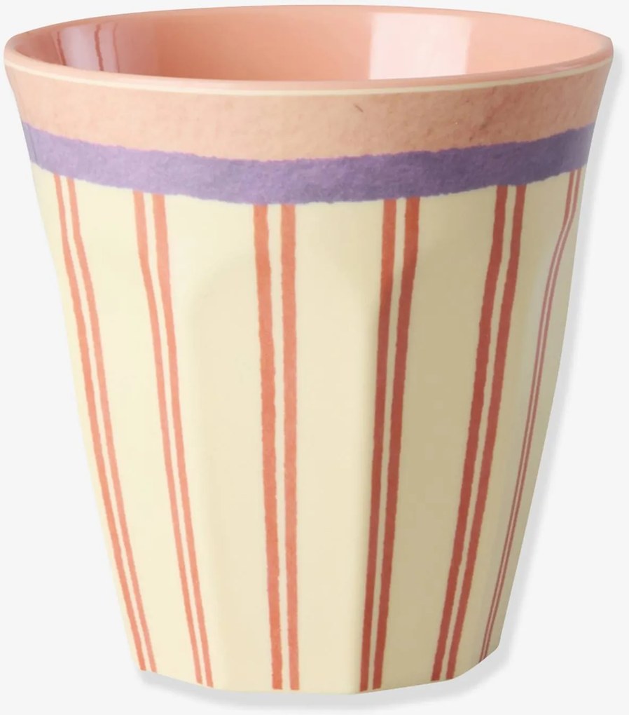 Copo de melamina STRIPEY LOVE 250 ml rice creme