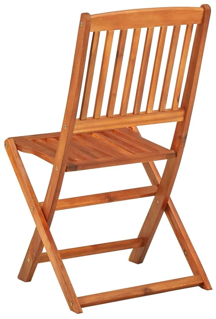 11 pcs conjunto de jantar para jardim 220x90x75cm acácia maciça