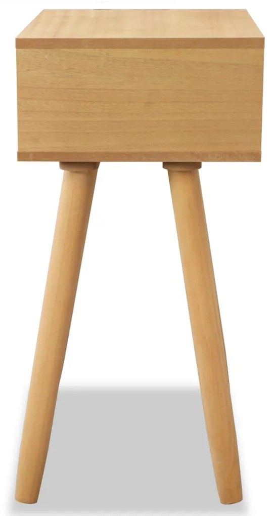 Mesas de cabeceira 2 pcs pinho maciço 40x30x61 cm castanho
