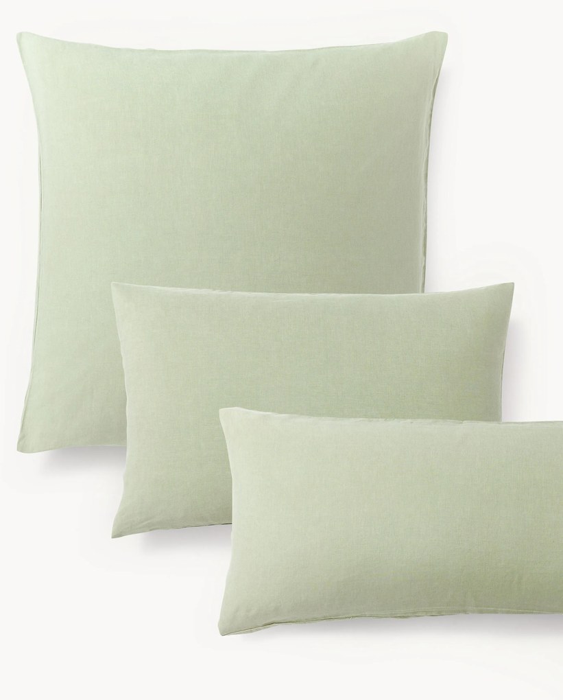Fronha de almofada em linho lavado Airy