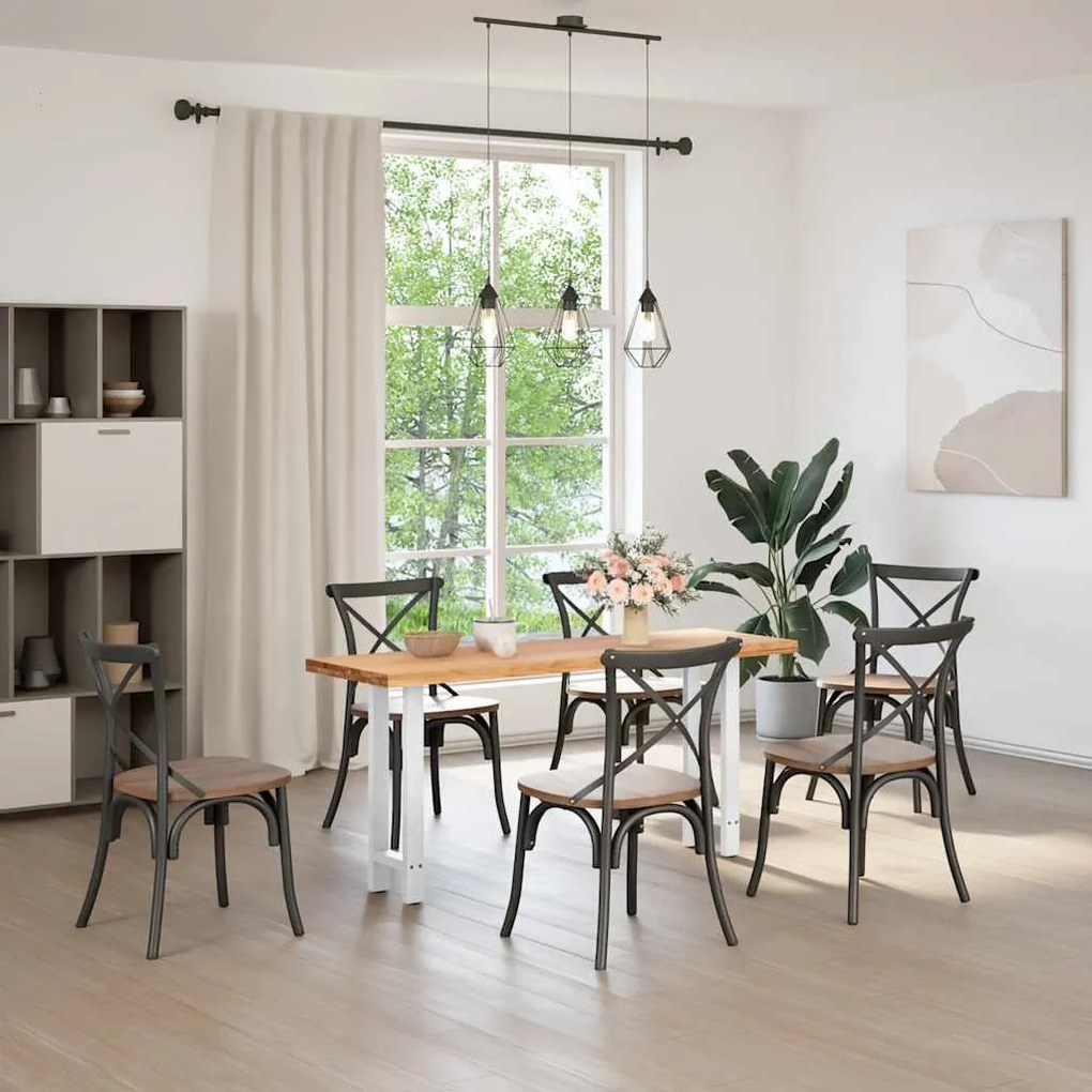 Pés de mesa de console , brancos, 2 peças, 38x(72-73) cm, aço