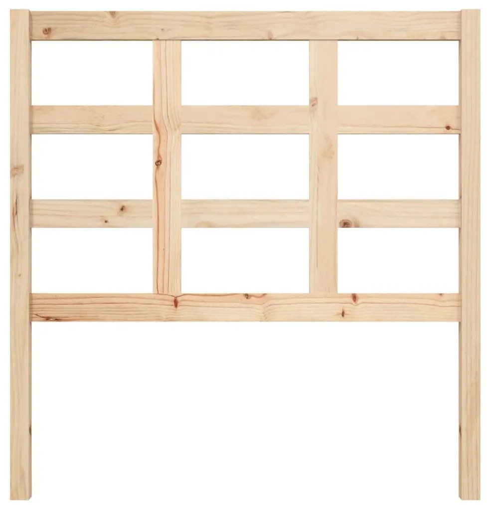 Cabeceira de cama 95,5x4x100 cm pinho maciço
