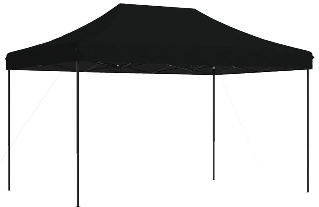 Tenda para festas pop-up dobrável 440x292x315 cm preto