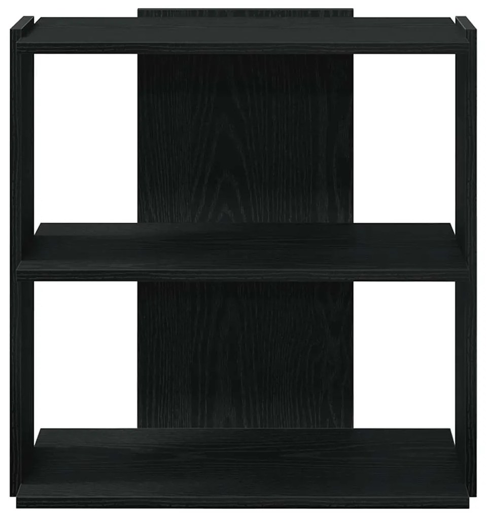 Estante c/ 3 prateleiras 60x30x60 cm derivados de madeira preto