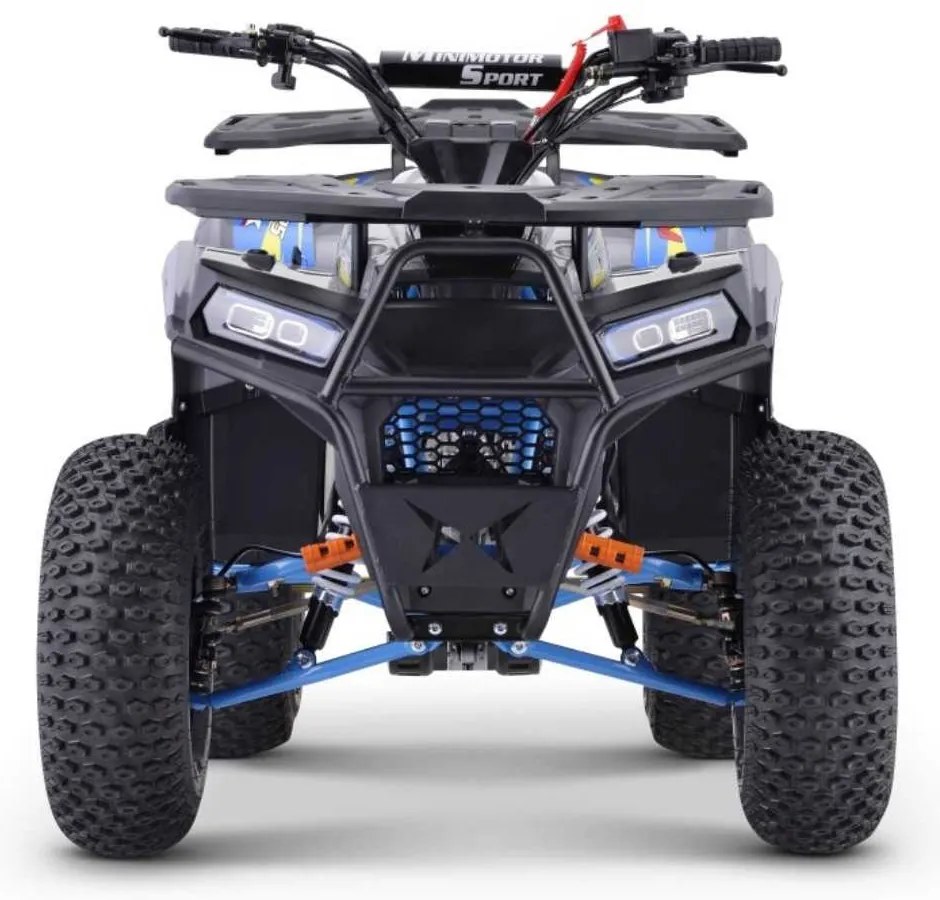 MOTO 4 Gasolina Crianças Apartir 10 anos 125CC Roan Bull Automático R8 Azul