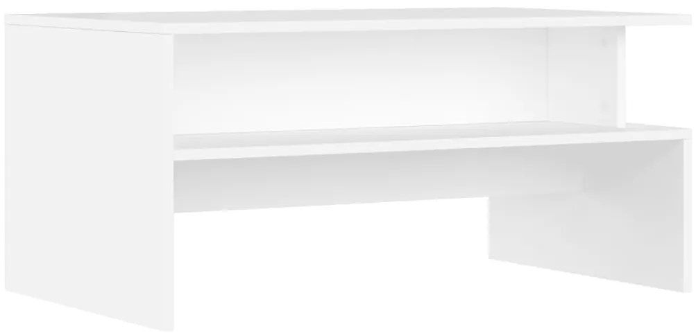 Mesa de centro 90x55x42,5 cm derivados de madeira branco