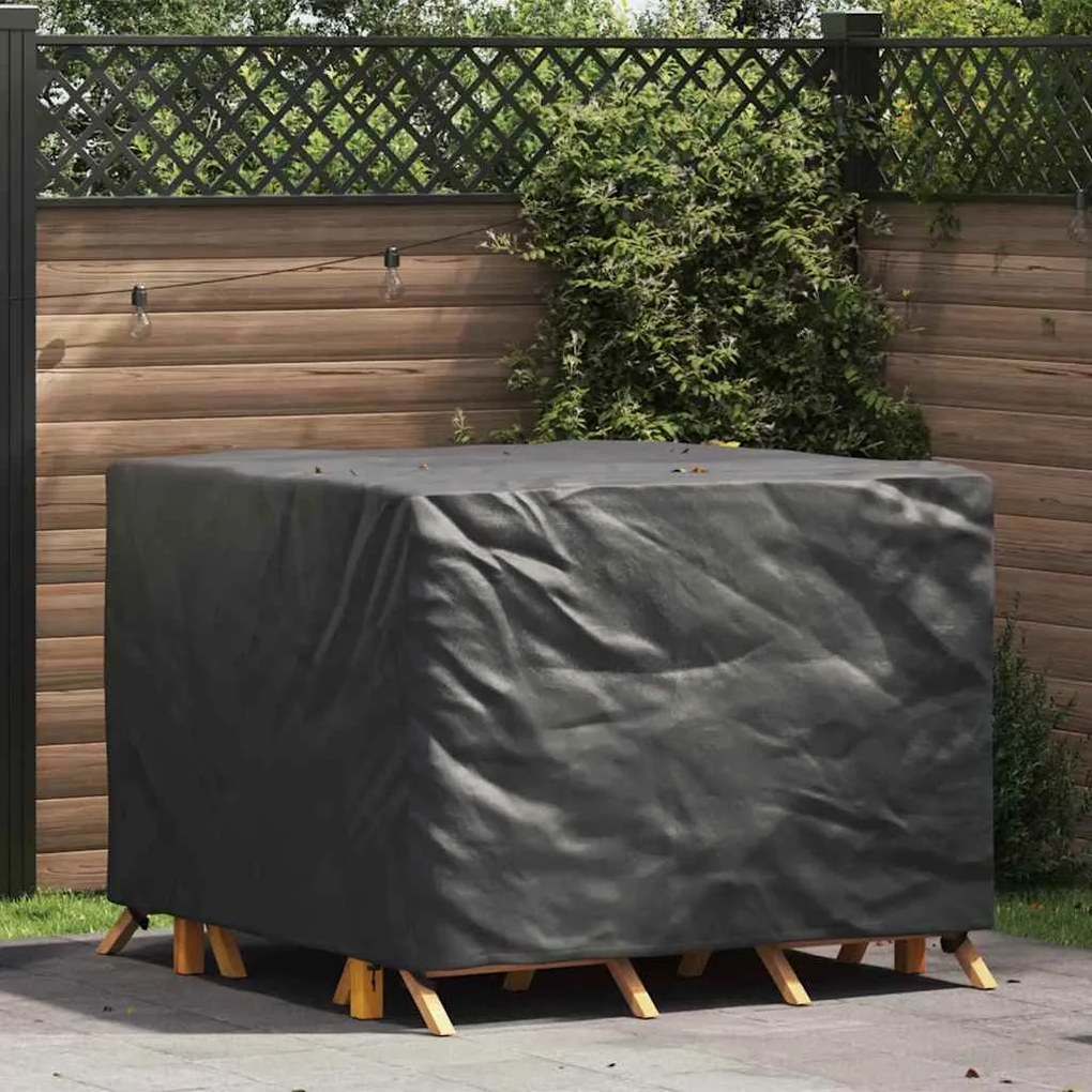 vidaXL Capa para Móveis de Exterior 125 x 125 x 74 cm tecido 210D