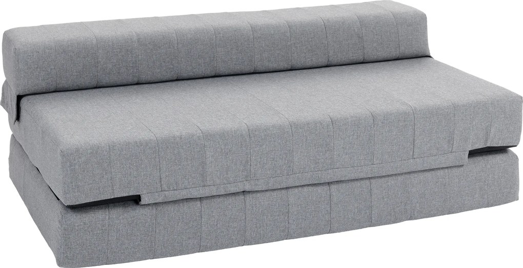 HOMCOM Poltrona dobrável com função cama, cama para hóspedes, dobrável, até 250 kg, 138x80x50 cm, Cinzento | Aosom Portugal