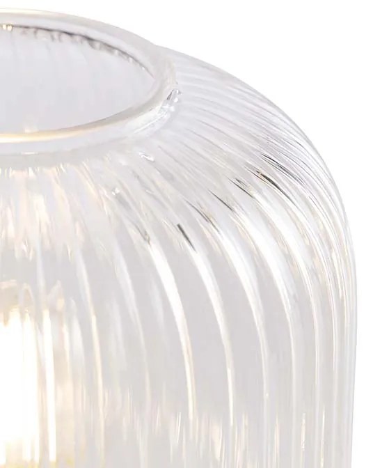 Candeeiro de mesa Art Deco em latão - Karel Art Deco