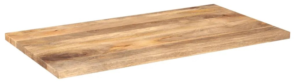 Tampo de mesa retangular 100x50x3,8 cm mangueira maciça