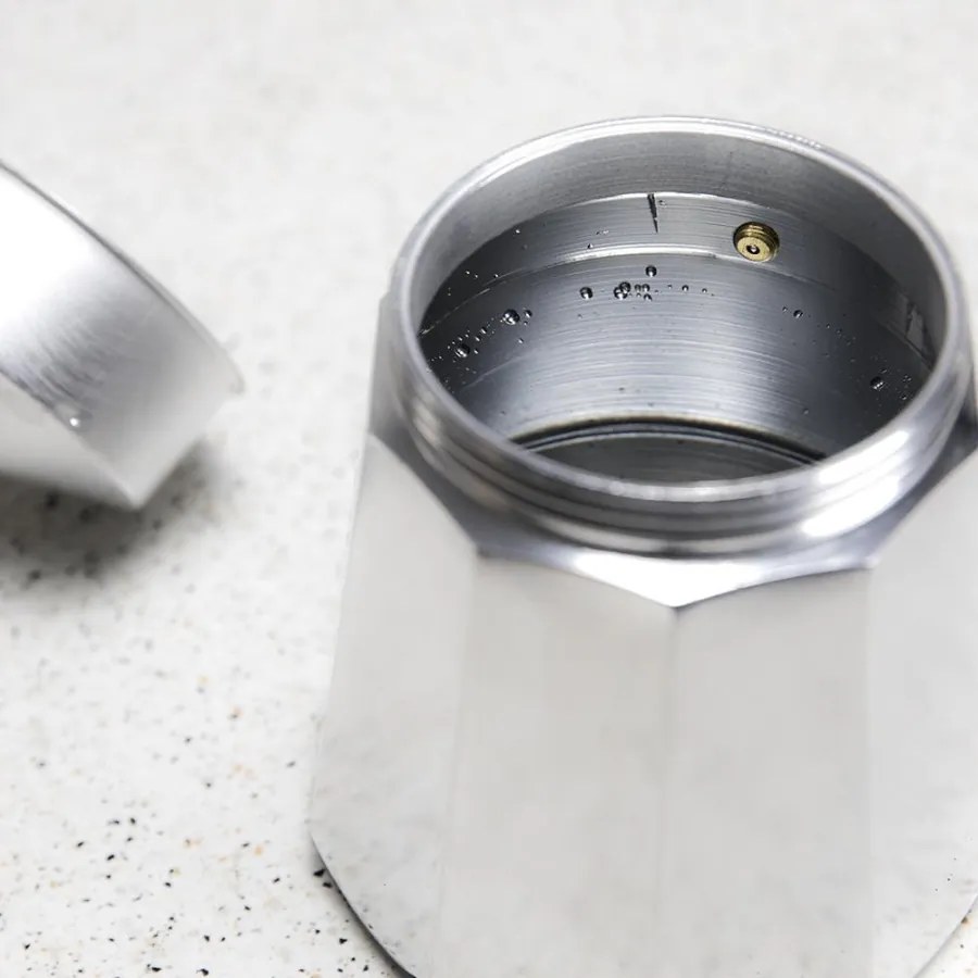 Cafeteira italiana de alumínio fundido Mokclassic 900 Shiny