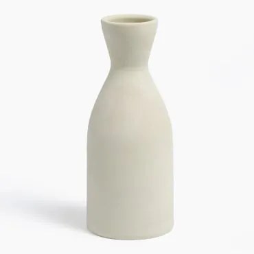 Garrafa De Água Em Argila 1l. Acual Barro Branco - Sklum