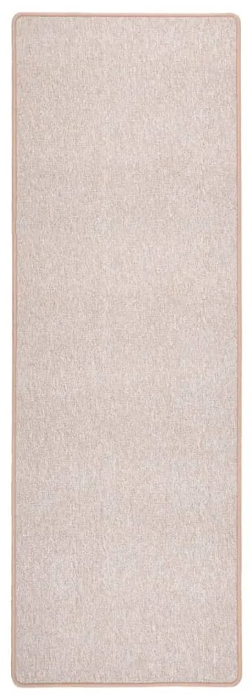 vidaXL Tapete/passadeira 50x200 cm cinzento-acastanhado
