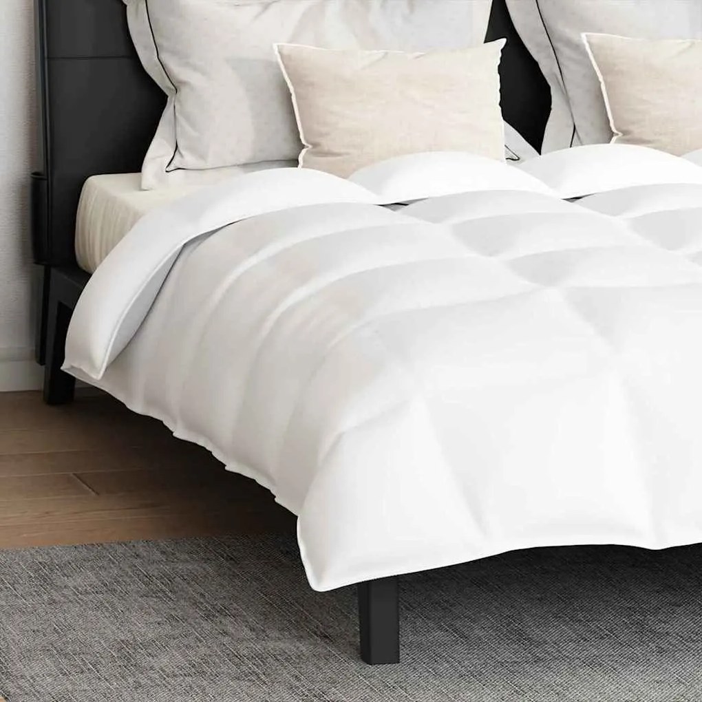 Edredão Outros com travesseiro 3 pcs Branco 240 x 220 cm Penugem