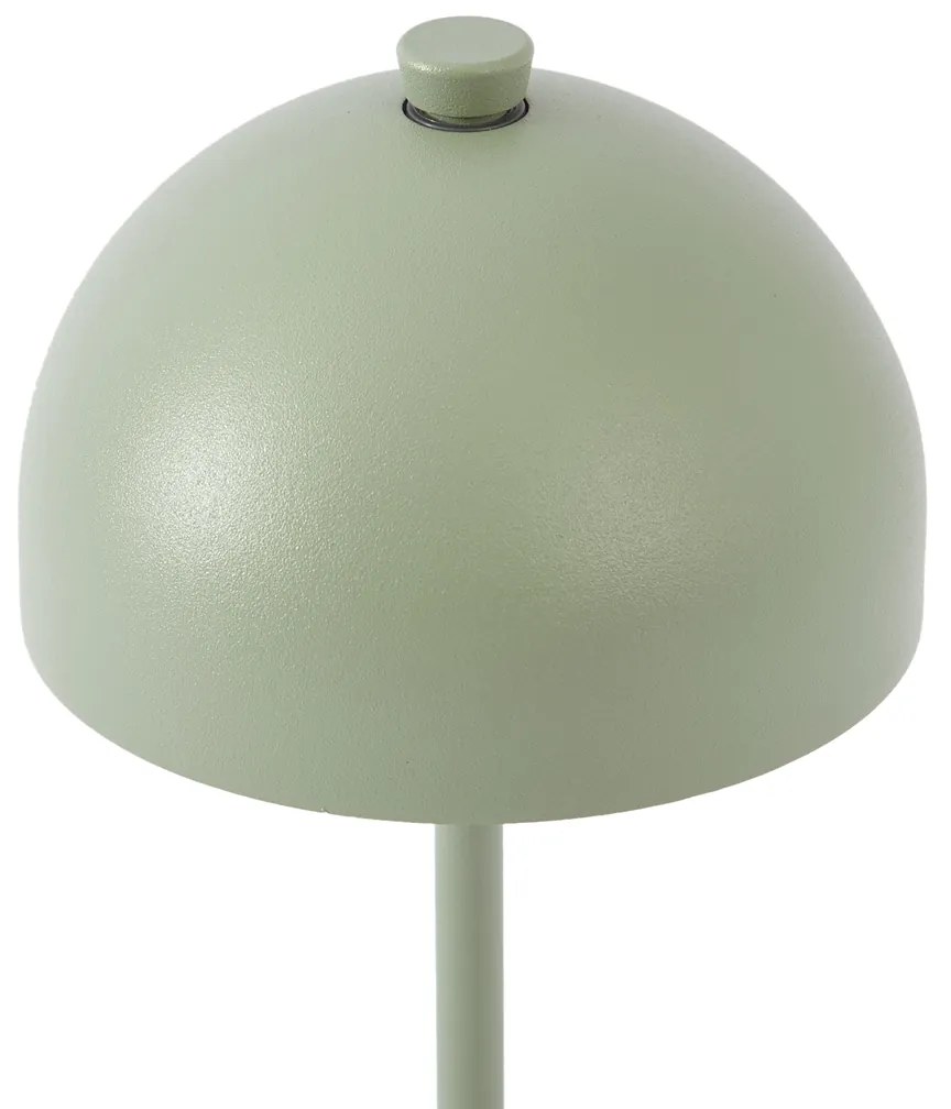 Candeeiro de Mesa Verde Incl. LED IP54 Recarregável com Estação de Carregamento - Squirrel