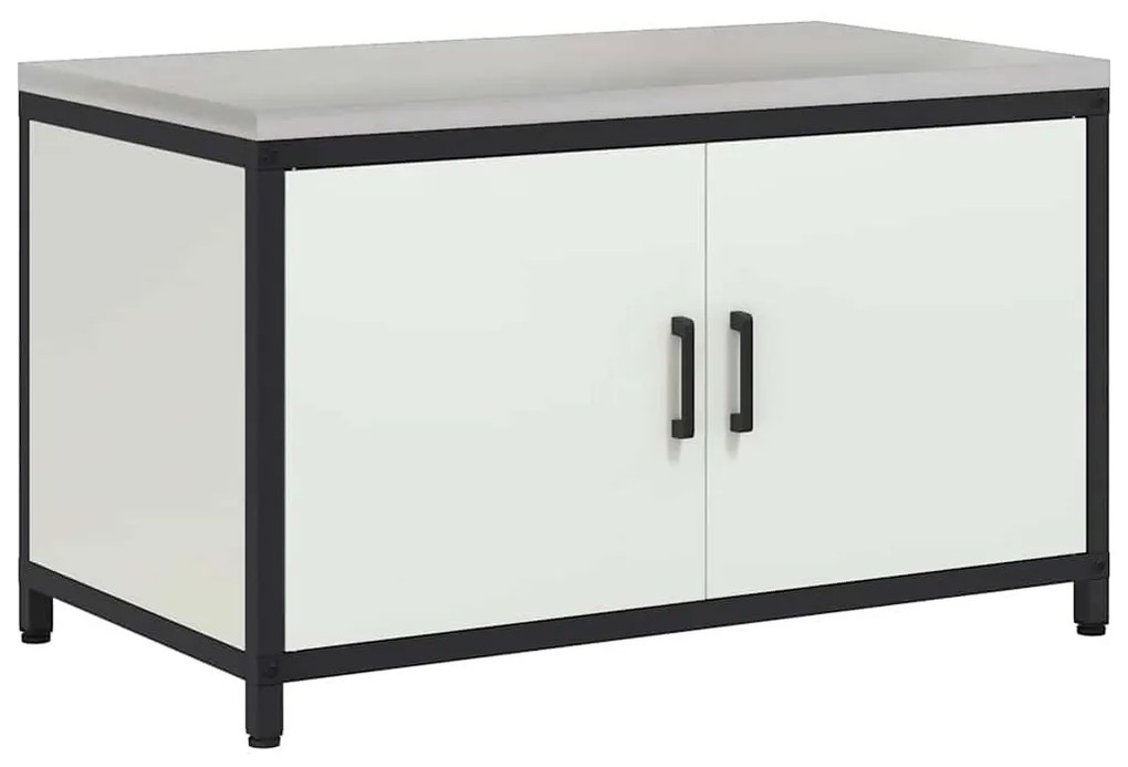 Armário de Armazenamento para Cozinha Branco 60 x 50 x 92 cm