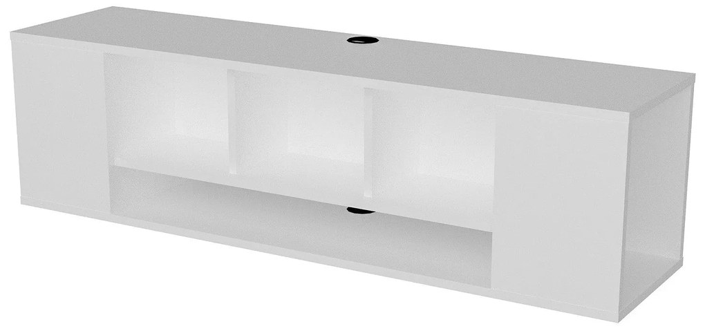 Móvel TV Paldi – Branco – 135x39x35,2 cm