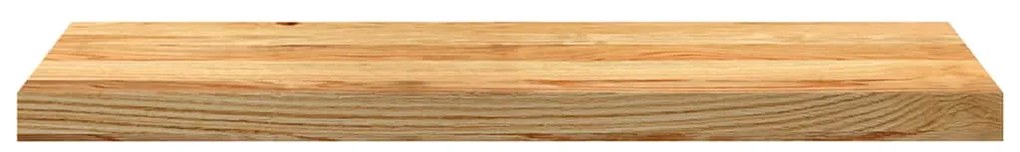 Tapetes de escada 8 pcs 80x30x2 cm carvalho castanho-claro
