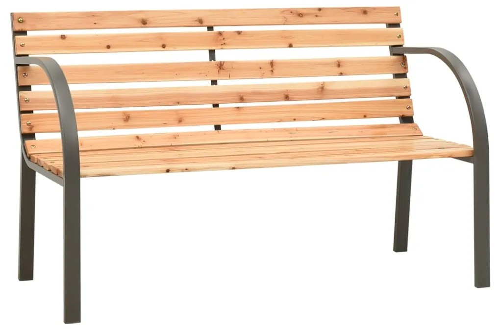 317119 vidaXL Banco de jardim para crianças 81 cm madeira de abeto chinês