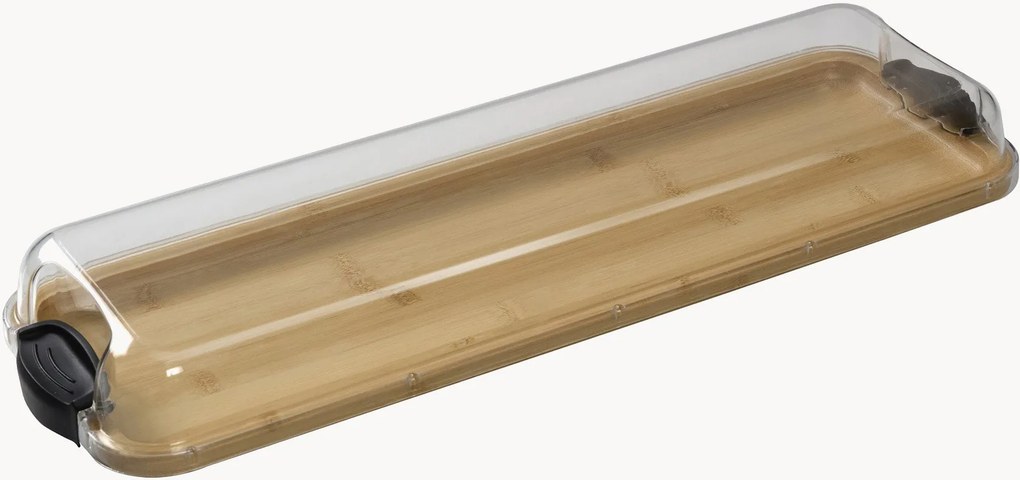 Tábua de cortar em bambu com tampa Build-a-Board
