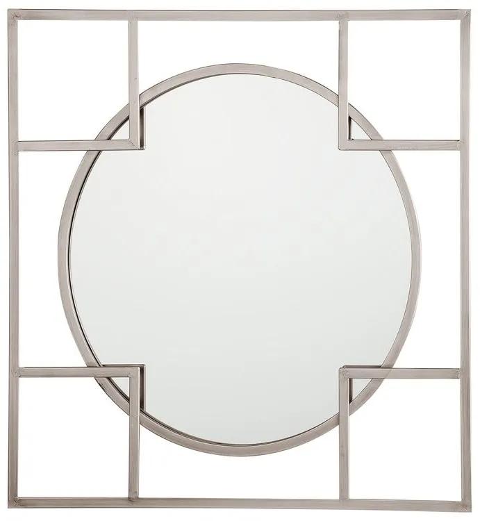 Espelho de parede 71 x 71 cm prateado APOLIMA Beliani