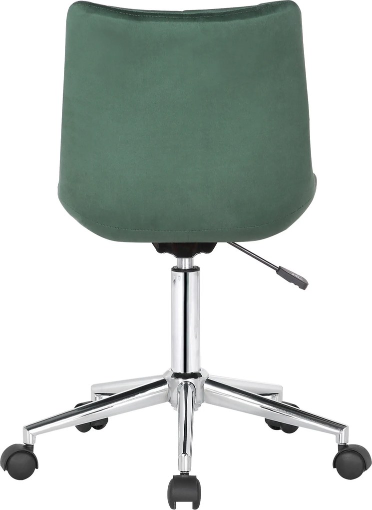Cadeira de Escritório Medford Velvet Verde
