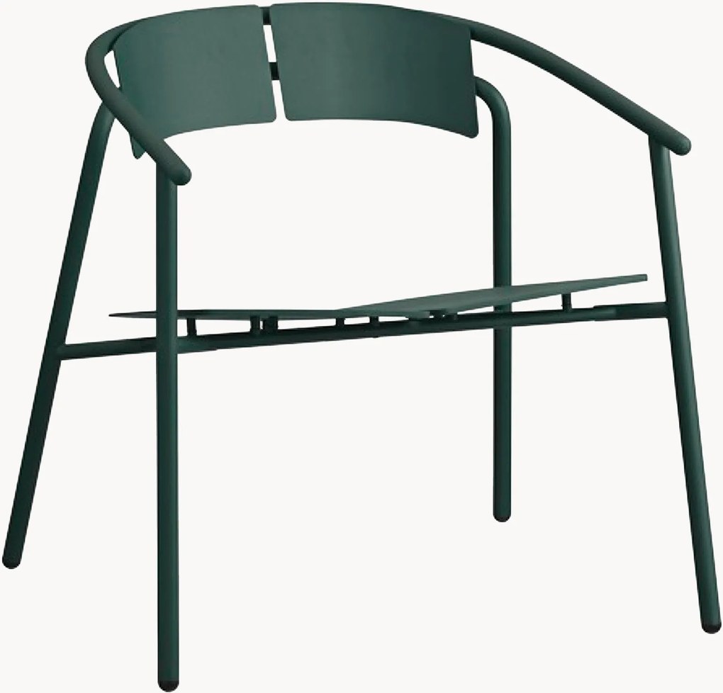Cadeira longue de jardim em metal Novo