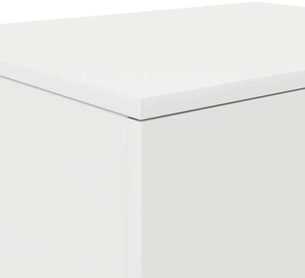 Armário de Armazenamento vidaXL Branco 108x41x40 cm em Madeira de Enge