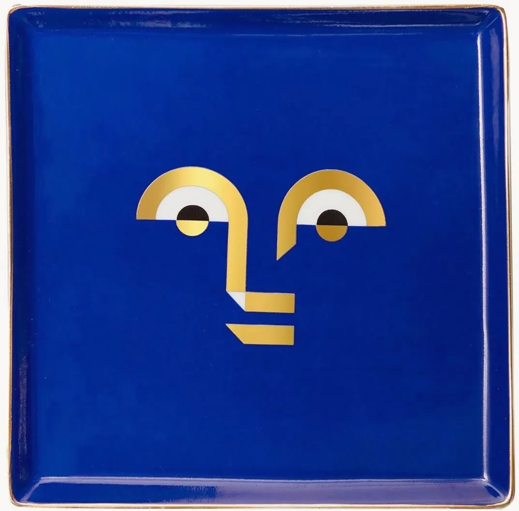 Tabuleiro decorativo em porcelana Apollo