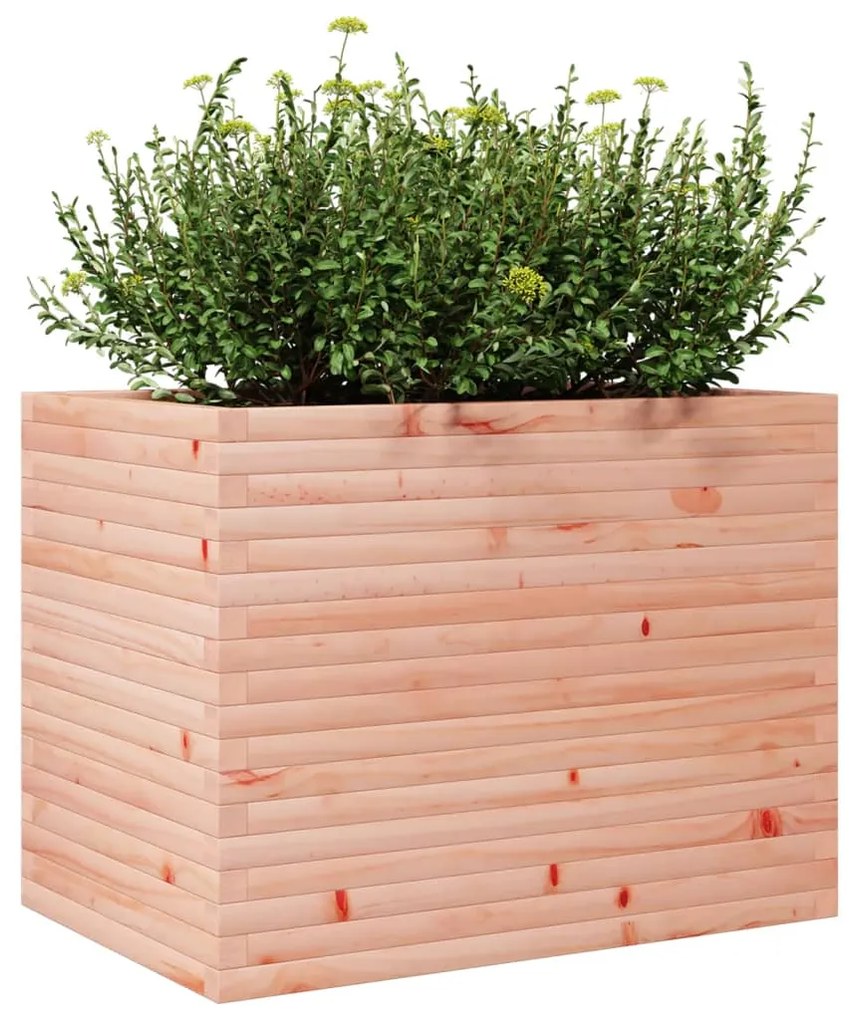 Vaso/floreira de jardim 90x60x68,5 cm madeira de douglas maciça