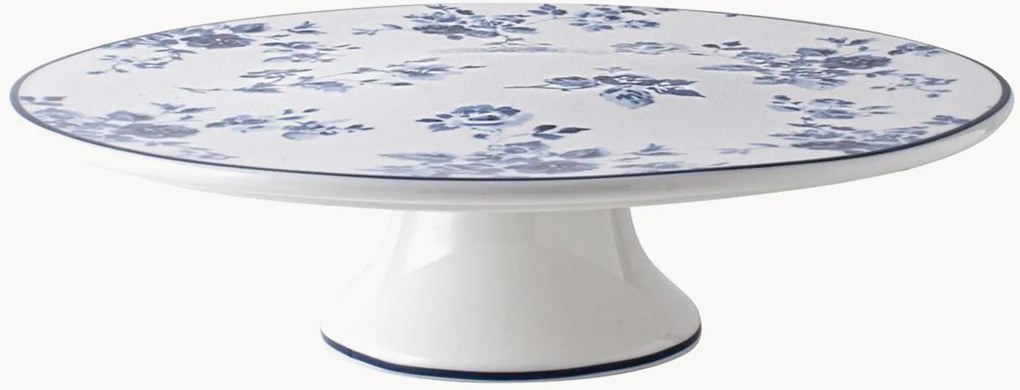 Pratos para bolos em porcelana China Rose, conjunto de 2