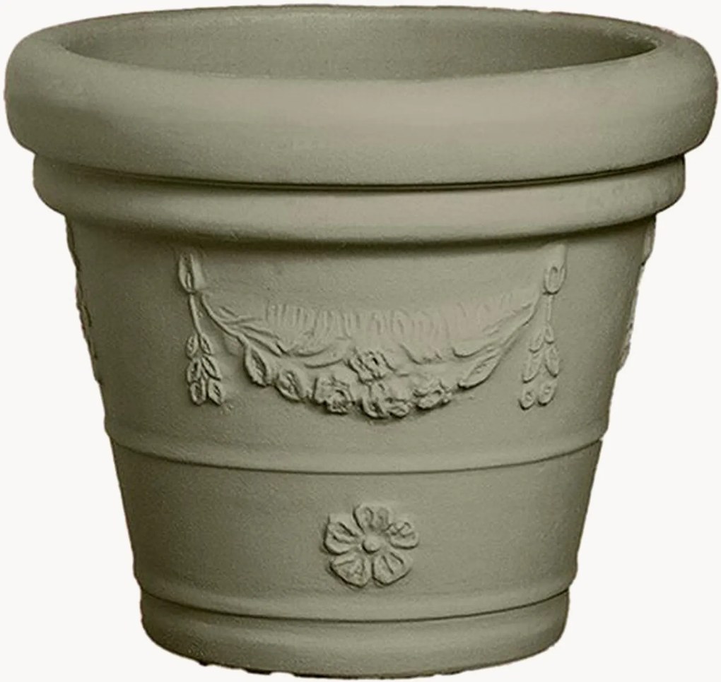 Vaso para exterior Festonato, Alt 45 cm